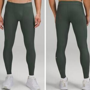 Lululemon Senseknit Running Tight Smoked Spruce Green
